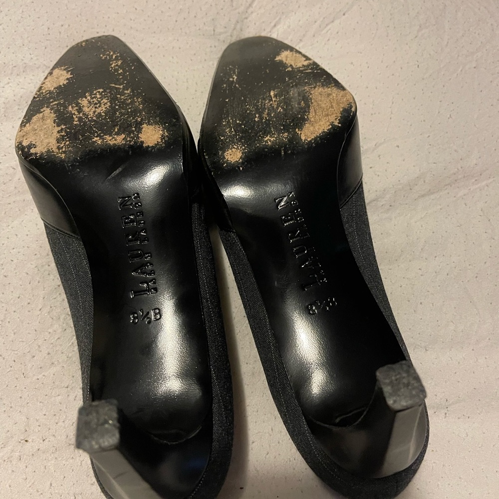 Lauren Ralph Lauren size 8 1/2 Gray and black - Picture 6 of 12
